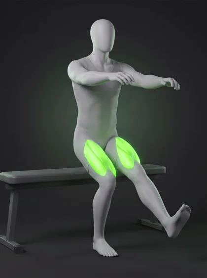 Single-Leg Squat to Bench