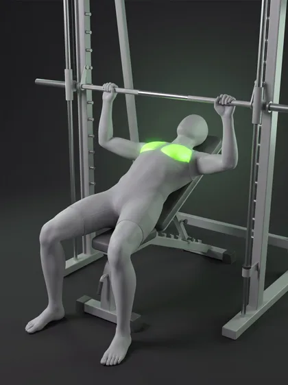 Smith Machine Bench Press