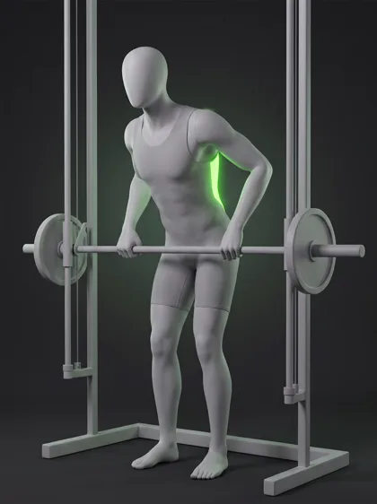 Smith Machine Bent-Over Row