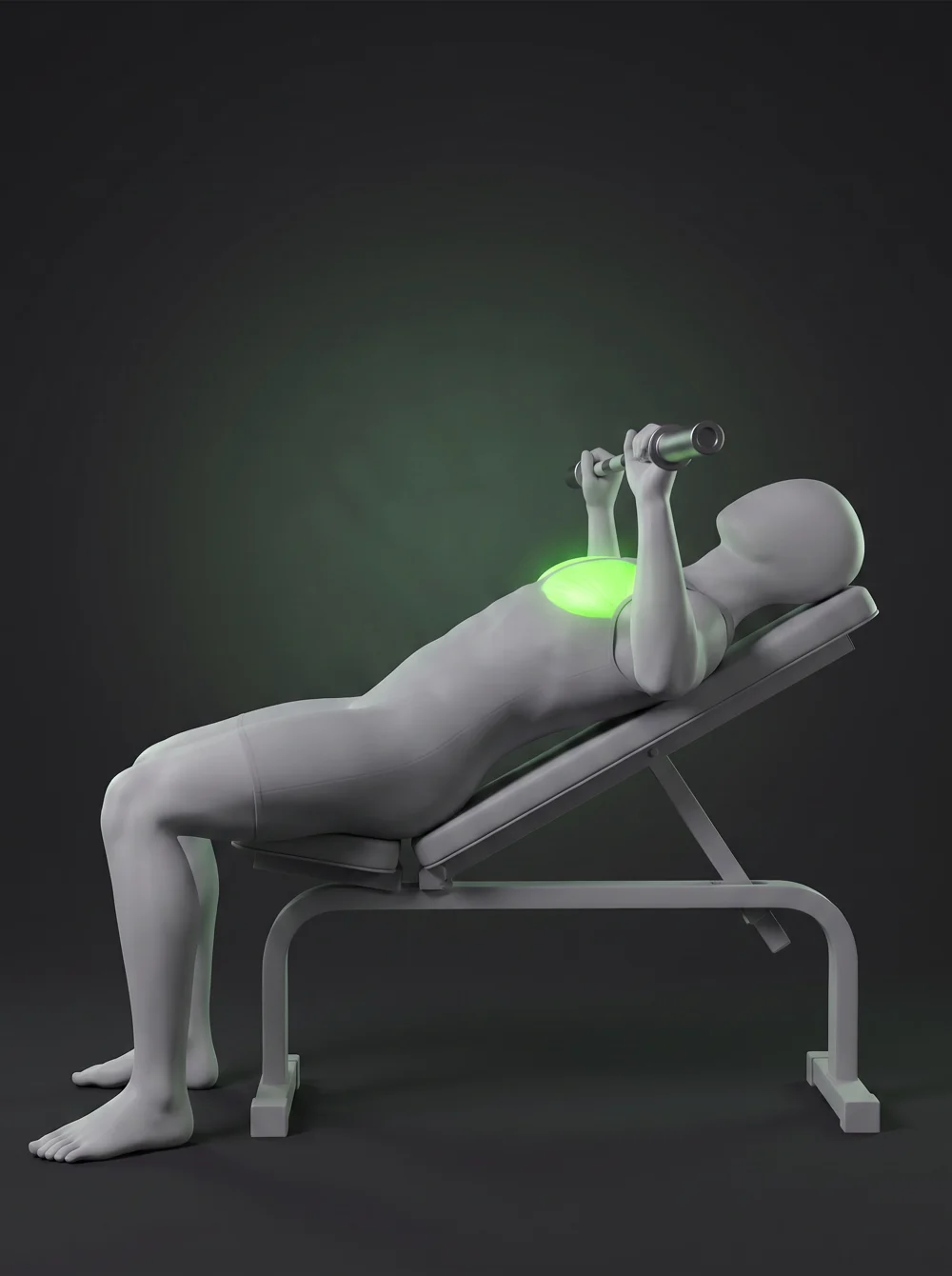 Smith Machine Incline Bench Press
