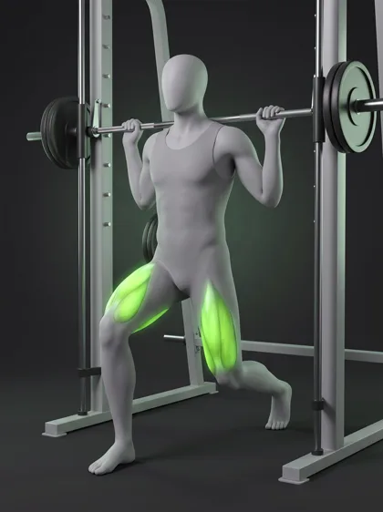 Smith Machine Lunge
