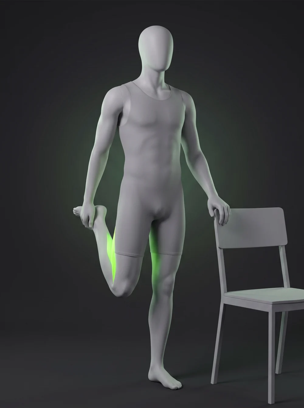 Standing Knee Flexion