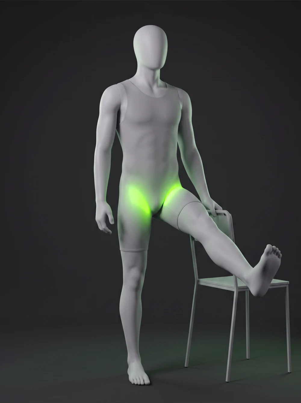 Standing Forward and Back Leg Swings