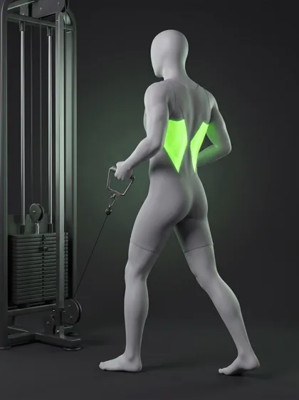 Standing One-Arm Cable Row