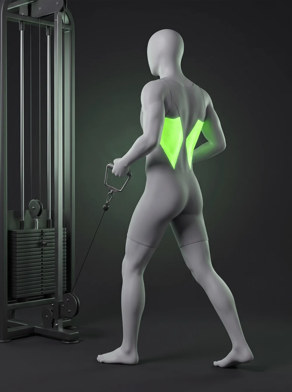 Standing One-Arm Cable Row