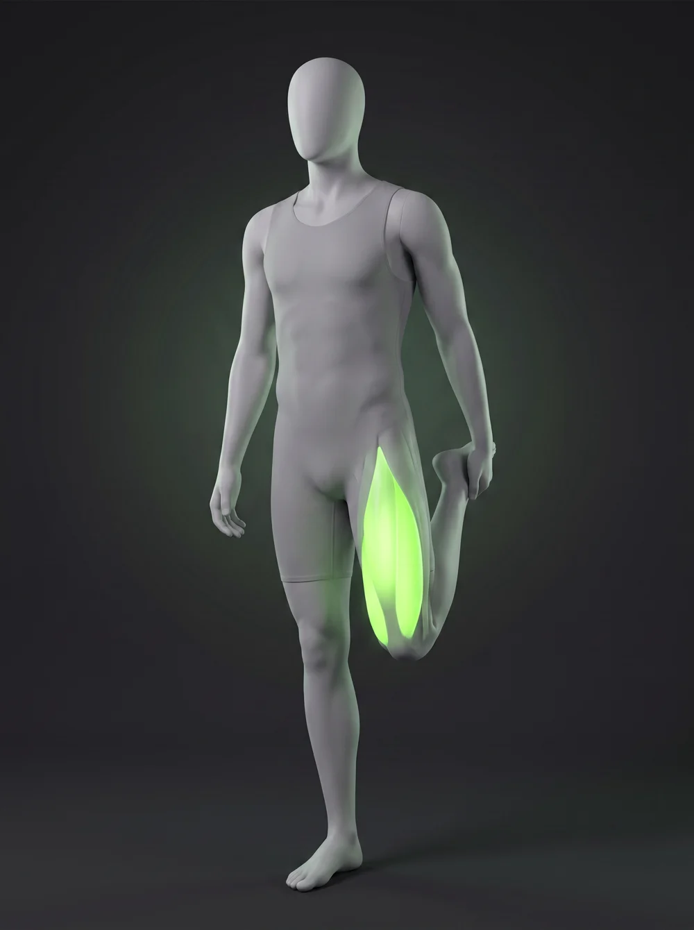 Standing Quad and Hip Flexor Stretch