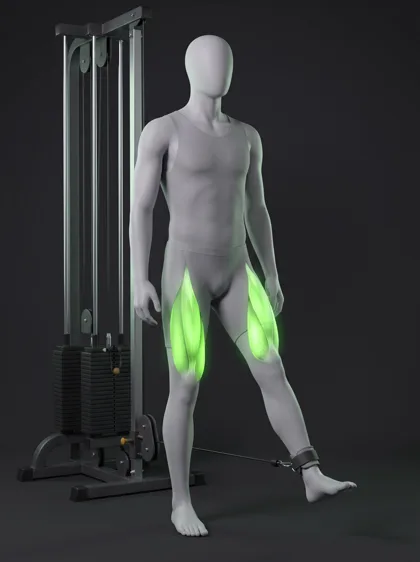 Standing Single-Leg Cable Leg Extension