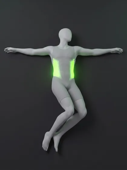 Supine Spinal Twist