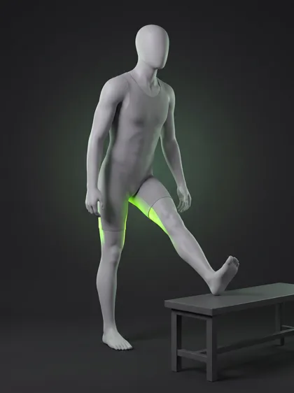 Supported Hamstring Stretch