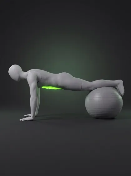 Swiss Ball Jackknife