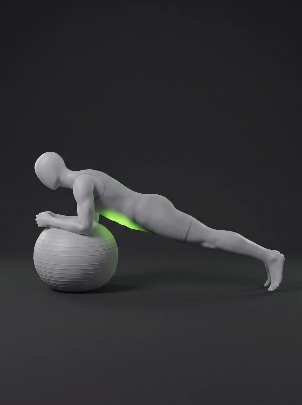 Swiss Ball Rollout