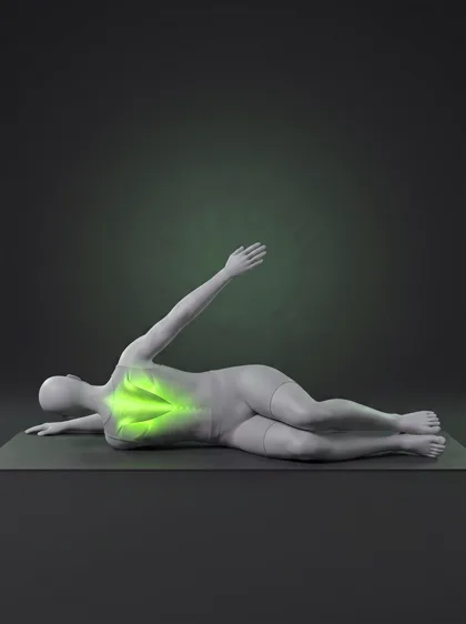 Open Book Thoracic Rotation