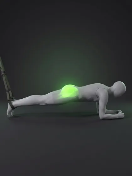 TRX Atomic Reverse Plank