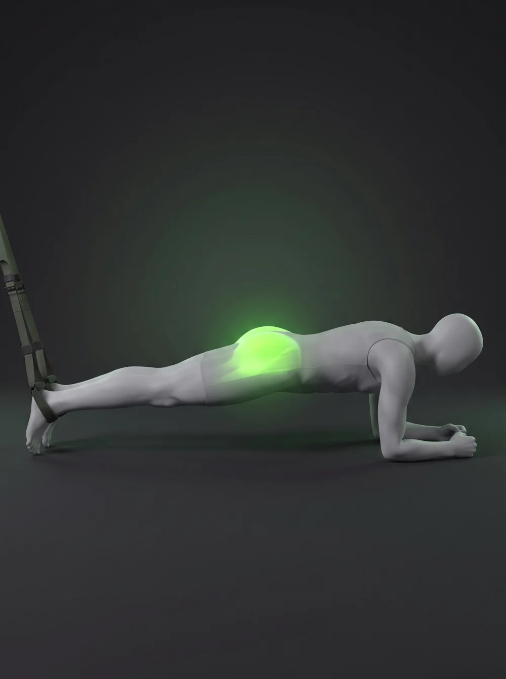 TRX Atomic Reverse Plank