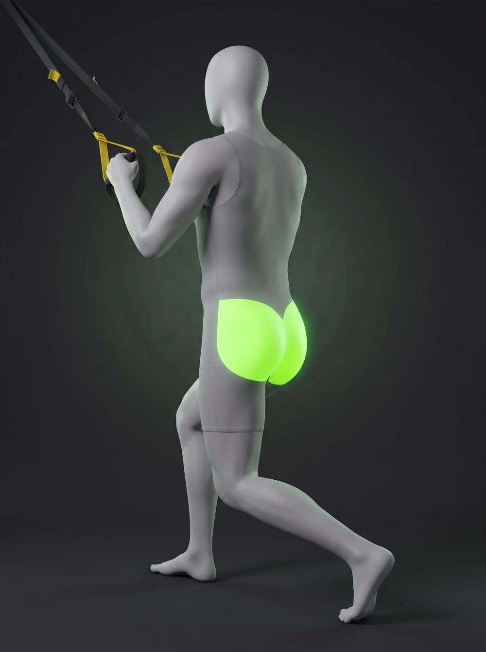 TRX Curtsy Lunge