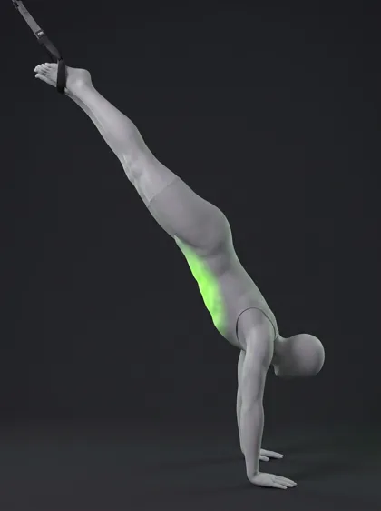 TRX Inverted Pike