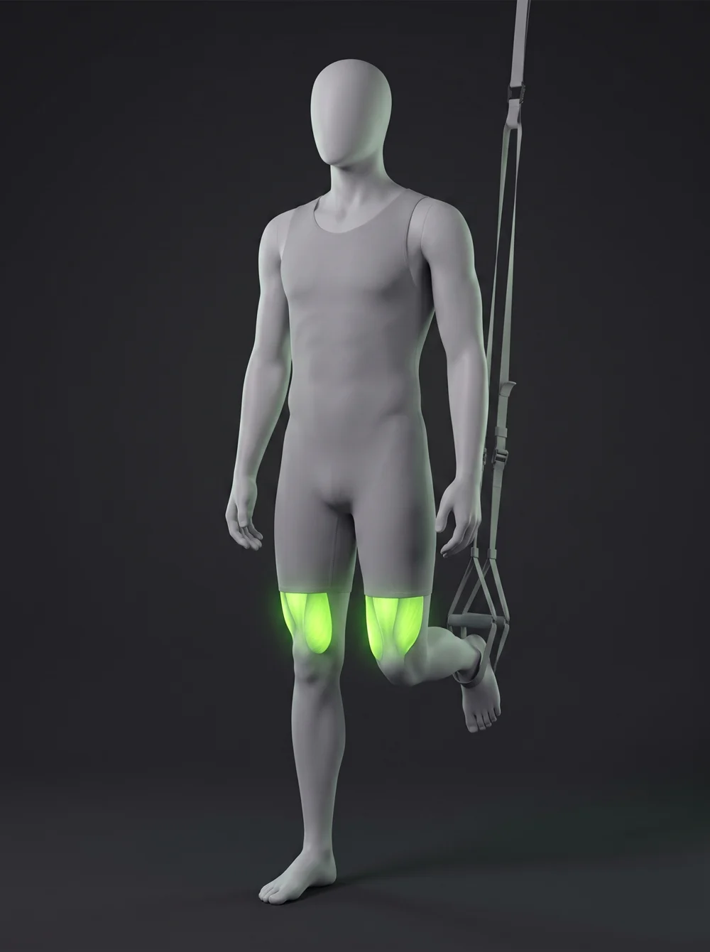 TRX Lunge to Knee Drive
