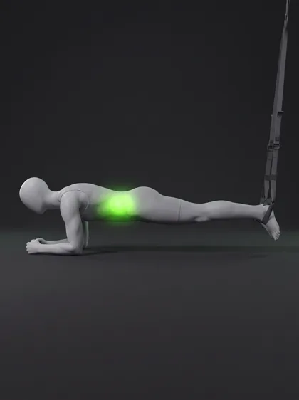 TRX Plank Hip Dip