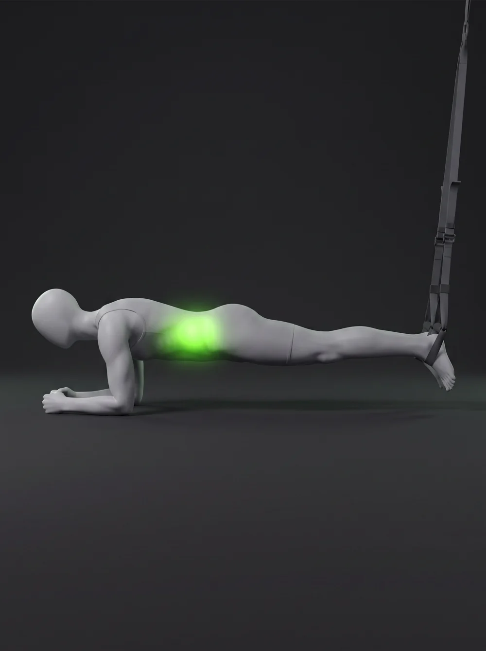 TRX Plank Hip Dip