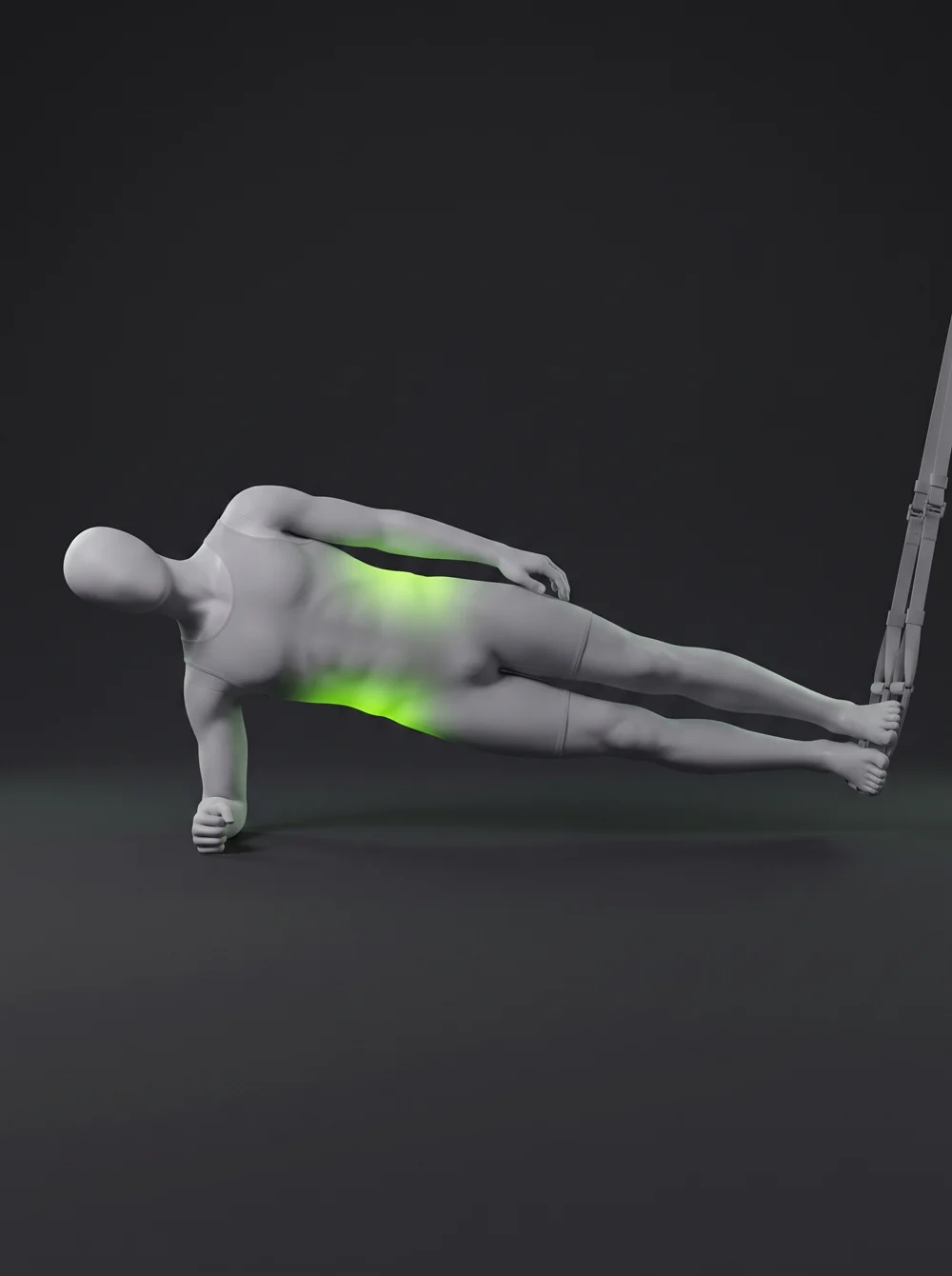TRX Side Plank Crunch