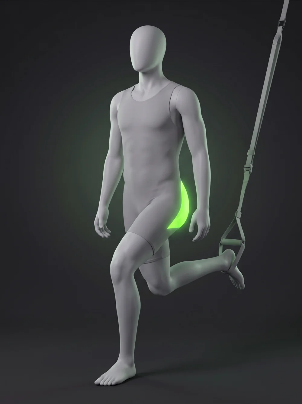 TRX Skater Lunge