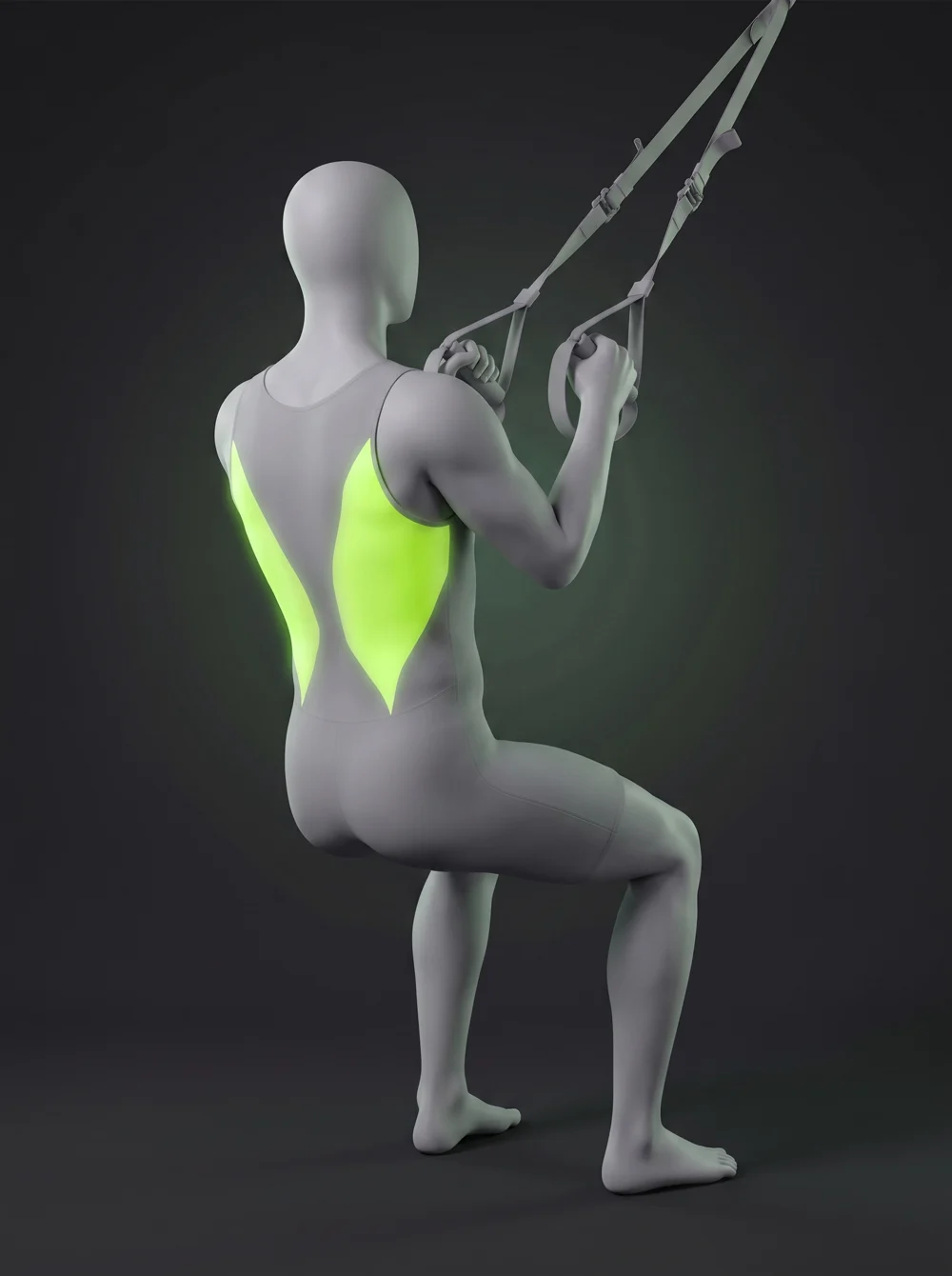 TRX Squat to Row