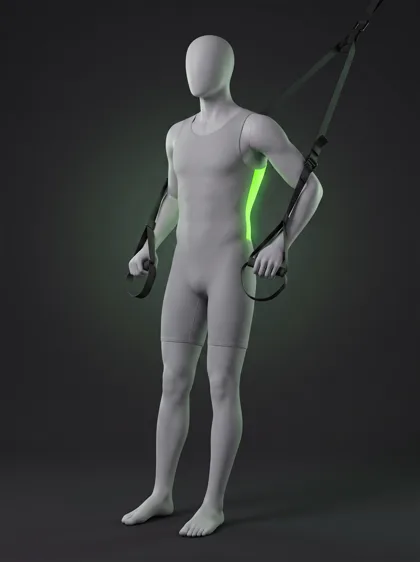 TRX Standing Low Row