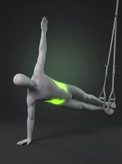 TRX T-Plank