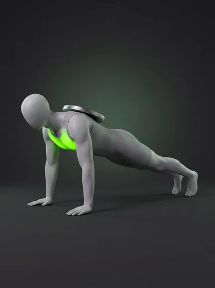 Weighted Push-Up