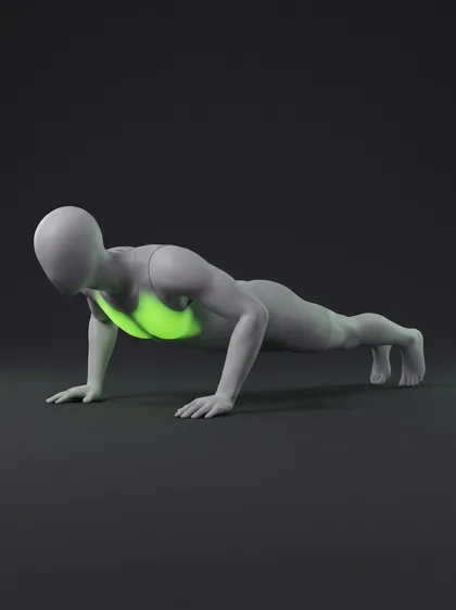 Wide-Grip Push-Up
